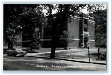 c1940's Public School Building Spring Valley Wisconsin WI RPPC Photo Postcard picture
