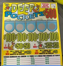 NEW pull tickets Deep Pockets Jar Tabs - Seal picture