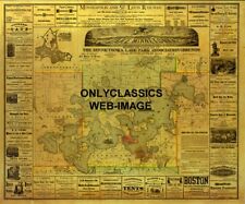 1879 MAP LAKE MINNETONKA WAYZATA MINNESOTA EXCELSIOR MN ADVERTISING 8.5x10 PRINT picture