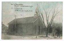 West Lebanon Indiana IN Postcard M E Church c1910 picture