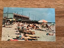 Vintage 1968 OCEAN CITY NJ POST CARD Beach Boardwalk picture