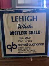 Vintage Garret Buchanan Lehigh Dustless Chalk  Allentown Pa picture