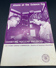 1964 US Atomic Energy Commission Booklet Exhibiting NUCLEAR PROJECTS Research picture