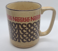 Nestle - Rich & Creamy Hot Cocoa - Ceramic Mug - Coffee Cup - Vintage 1970s  picture