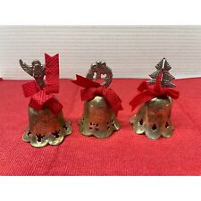 Vintage Lot of 3 Bell’s Christmas 1996 1997 1998 International Silver Co. picture