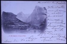 HAUTE-SAVOIE SAMOËNS VILLAGE 1899 OLD POSTCARD PHOTO CPA ALPES 1900 picture