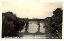 Fayetteville Tennessee TN Old Stone Bridge Real Photo Vintage Postcard picture