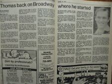 April-1981 Minneapolis Tribune TV Mag(RICHARD THOMAS/BARNEY MILLER/ROBIN MATTSON picture