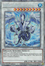 YUGIOH TRISHULA, DRAGON OF THE ICE BARRIER STARLIGHT 1ST NEAR MINT BLVO-EN100 picture