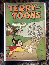 Terry-Toons Comics #67 Mighty Mouse Golden Age St. John Comics 1948 GD picture