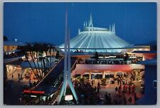 Disneyland Space Mountain Spectacular Tomorrowland 4x6 Postcard picture