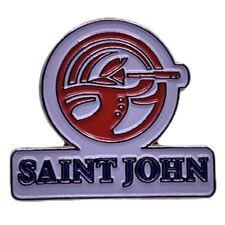 Vintage Saint John New Brunswick Canada Travel Souvenir Pin picture