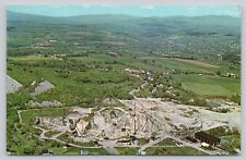 The Wells-Lamson Granite Quarry Aerial View Barre Vermont Postcard picture