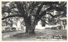 Real Photo Postcard Fort Myers FL Court House Square Live Oak 1939-50      A4 picture