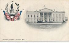 WASHINGTON DC - White House Private Mailing Card (1898-1901) picture
