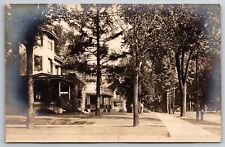 Aurora IL Mansion @ 77 S View St~Homes North From Garfield~RPPC CR Childs c1910 picture