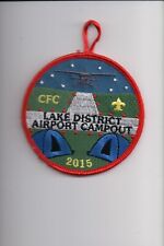 2015 Central Florida Council Lake District Airport Campout patch picture