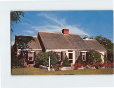 Postcard Typical Cape Cod Cottage Massachusetts USA picture