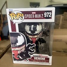 Spider-Man 2 Game Venom Funko Pop Vinyl Figure #972 In Stock Ships Now picture