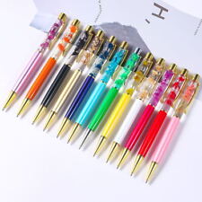 Metal Dried Flower Ballpoint Sign Pen Stationery School Office Writing Tool Gift picture