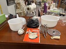 VINTAGE SUNBEAM MIXMASTER 12 SPEED STAND WITH ACCESSORIES picture