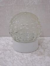 y5myeS - DDR Space Age Design Ice Glass Ball Lamp Vintage to 1970 picture