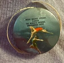 1960s Florida Weeki Wachee Spring of Mermaids Souvenir Tape Measure picture
