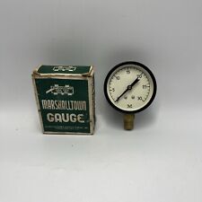 Vintage Marshalltown 0-30 Lb Pressure Gauge in Original Box picture