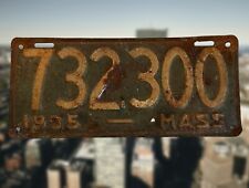 Vintage Massachusetts 1935 License Plate picture