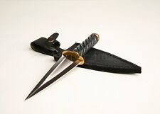 Barcelona Renaissance | Medieval | Celtic Spike Dagger Athame Sheath 10.5” SHARP picture