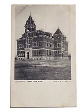 Public School Minnesota Hernon Lake High UDB postcard Pre 1906 picture
