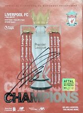 Jurgen Klopp Signed Liverpool 2020 Programme AFTAL WITNESS AUTHENTICATION picture