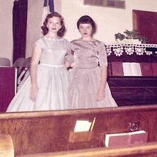AYF Photograph Women Church Pews 1958 Ladies  picture