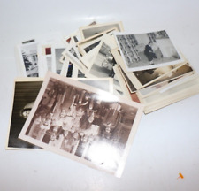 Lot Of GREAT FOUND Vintage B&W Photographs Snapshots Antique Variety Booth picture