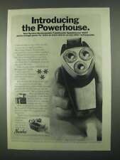 1967 Norelco Tripleheader Speedshaver 45CT Ad picture