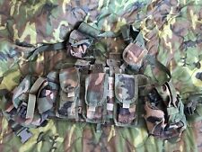 USGI SDS Zippered Tactical FLC VEST WOODLAND USED LBV MOLLE FIGHTING LOAD picture