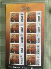 Wizarding World of Harry Potter  - Sheet of 10 44-cent PhotoStamps by USPS picture