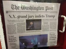 The Washington Post Friday March 31 2023.  N.Y grand jury indicts Trump picture