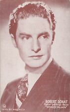 Vintage Postcard Actor Robert Donat Goodbye Mr Chips MGM Mutoscope picture