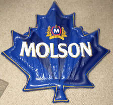 Large Molson Beer Leaf Inflatable 60