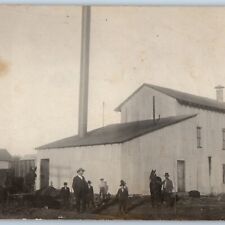 c1910s Coal Business Occupational Factory RPPC Cotton Young Men Real Photo A193 picture