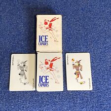 Vintage Ice Capades Playing Cards  52 + 2 Jokers picture