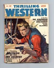 Thrilling Western Pulp Aug 1948 Vol. 56 #2 VG picture