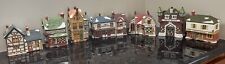 Dept 56 Heritage Village Collection Dickens’ Village Series Lot Of 7 picture