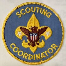 Vintage BSA Position Patch: 1976 - 89 era Scouting Coordinator Emblem picture