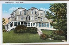 Castine Maine Shetola Hotel Antique Postcard c1920 picture