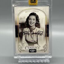 2008 Donruss Century Celebrity Cuts Betty Garrett Autograph #/200 picture