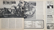 1968 BSA 250 Starfire 4pg Motorcycle Test Article picture