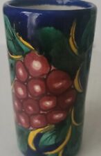 Talavera Mexican Pottery Vase Signed Venegas Lead Free   picture