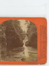 Up the Rapids Enfield Glen New York NY Stereoview picture